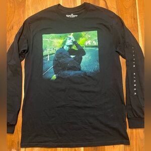 Justin Bieber Justice World Tour Long Sleeve Shirt